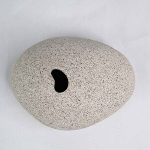 pebble shaped vase