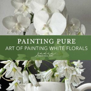 Pure white florals workshop