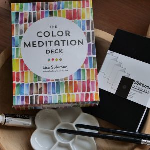 colour meditation cards