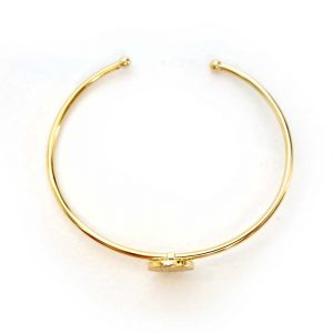 sparkle disc Bangle