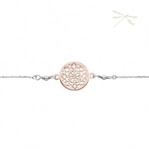 rosegold silver bracelet