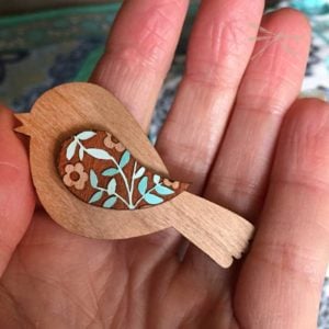 bird brooch