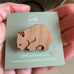 wombat brooch