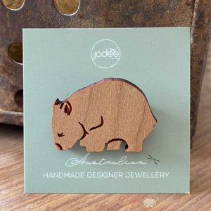 wombat brooch