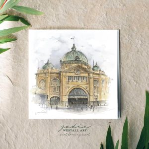 Flinders Street Station Melbourne Card