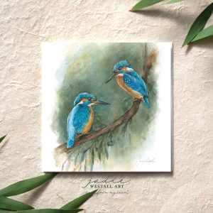 Kingfisher greeting Card