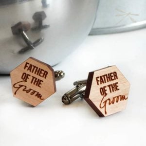 Father of the Groom cufflink