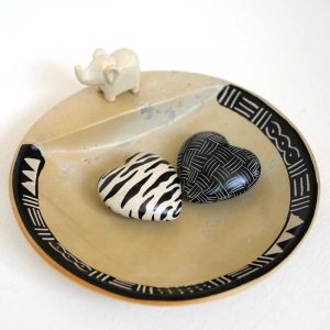 Soap stone Dish elephant