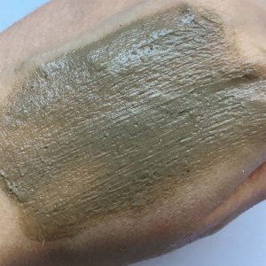 Willow bark mud mask