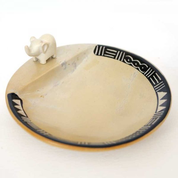 Soap stone Dish elephant