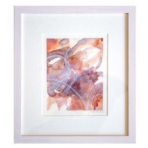 In Motion Framed original Watercolour