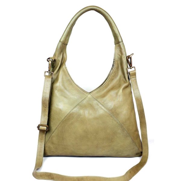 Lush hobo style bag green