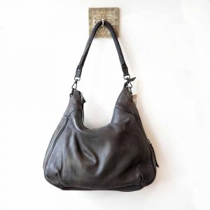 hobo bag carbon black