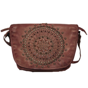 sedona boho leather bag