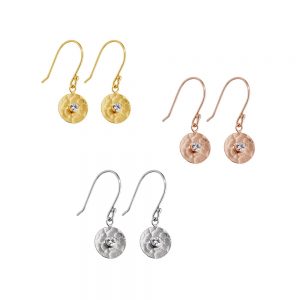 disc drop earring