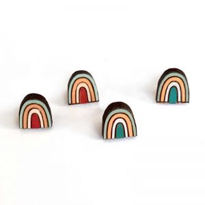 Rainbow Studs