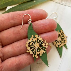 Wattle earrings