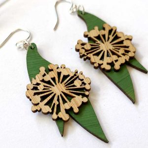 Wattle earrings