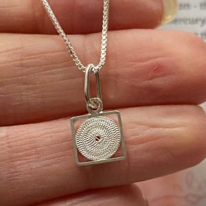 geo circles pendan