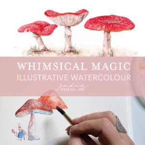 whimsical mushroom workshop