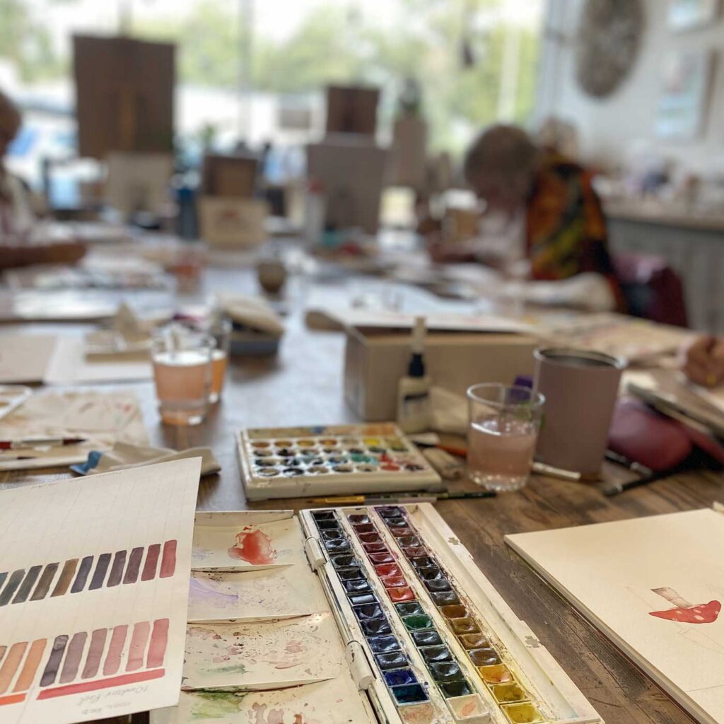 watercolour workshop